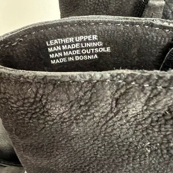 Miz Mooz Marjorie Leather Wraparound Ankle Strap Boot Size 42 EU - Picture 8 of 14